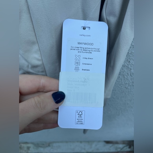 Varley Maywood Jacket in Sili New with Tags! - Picture 5 of 8